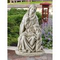 Design Toscano St. Anne with the Young Mary, Mother of Jesus Statue LY714059
